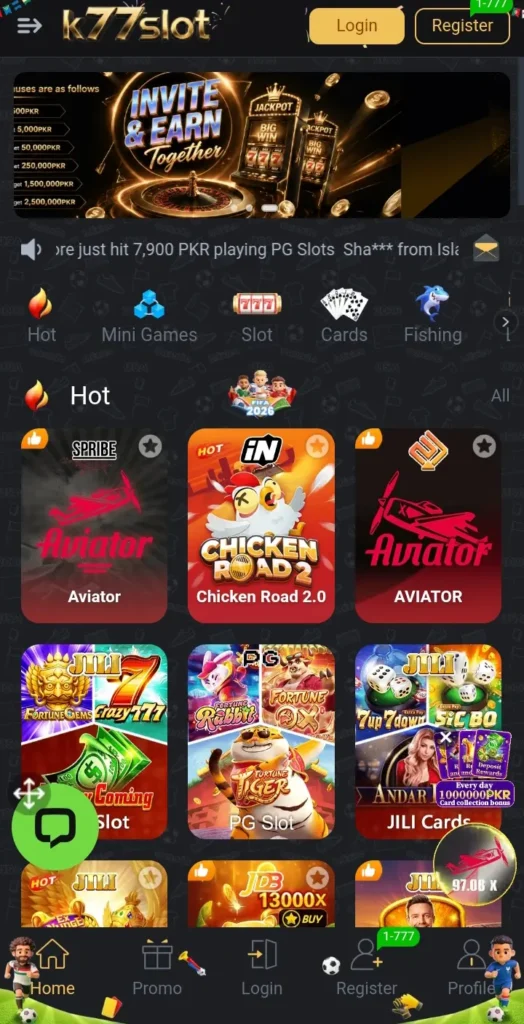 k77slot game