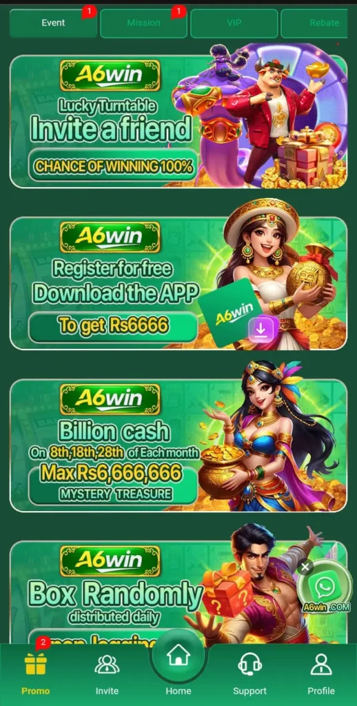 A6win game