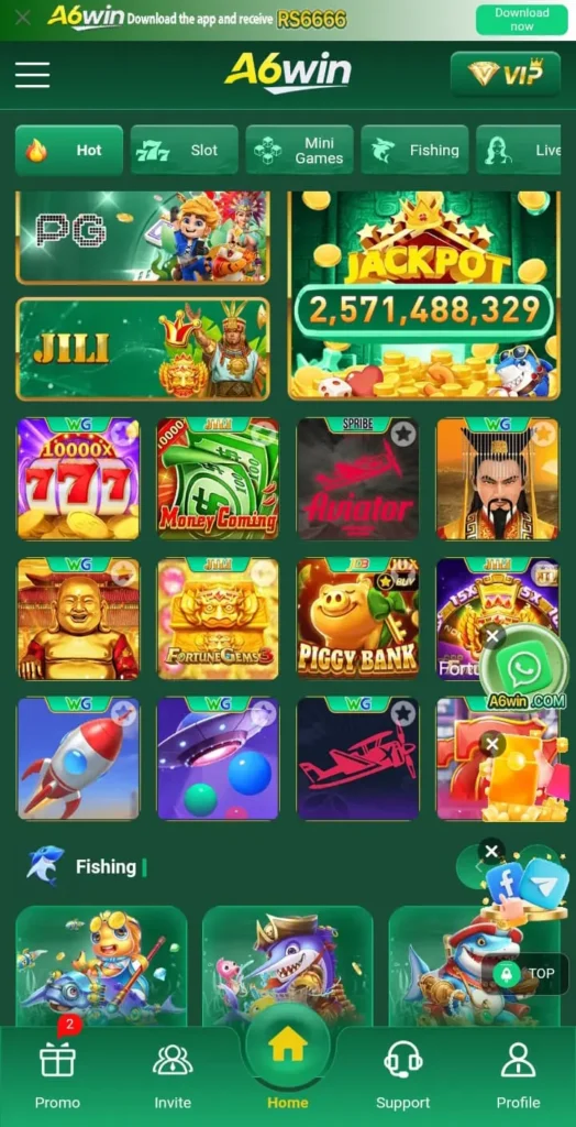 a6win new game